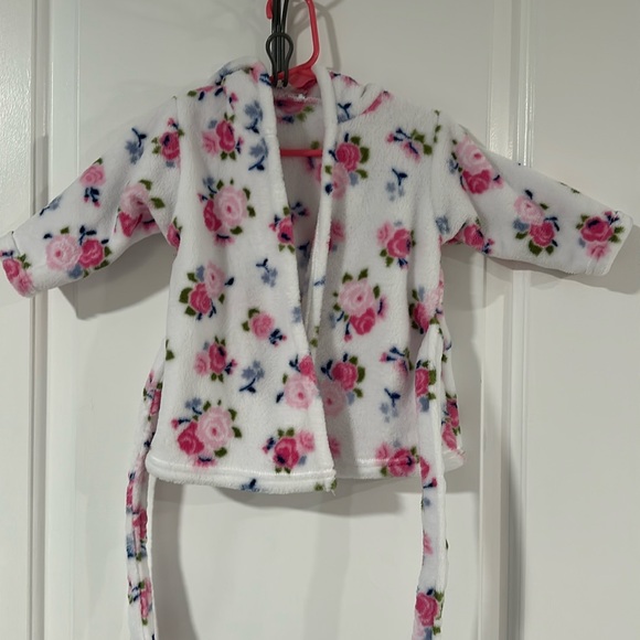 Other - Floral Baby Bath Robe